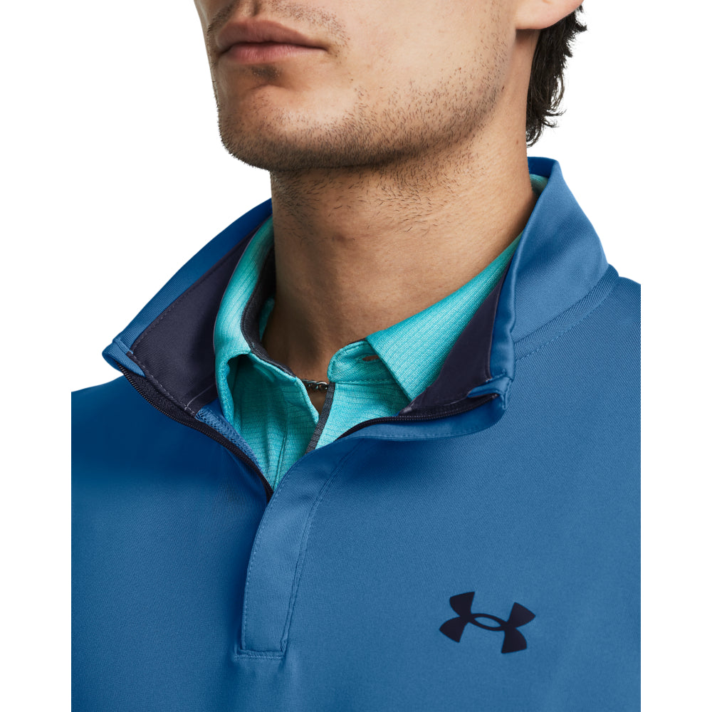 Under Armour Playoff Golf 1/4 Zip - Photon Blue