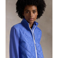 RLX Ralph Lauren Women's Performance Quilted Full-Zip Jacket - Resort Blue