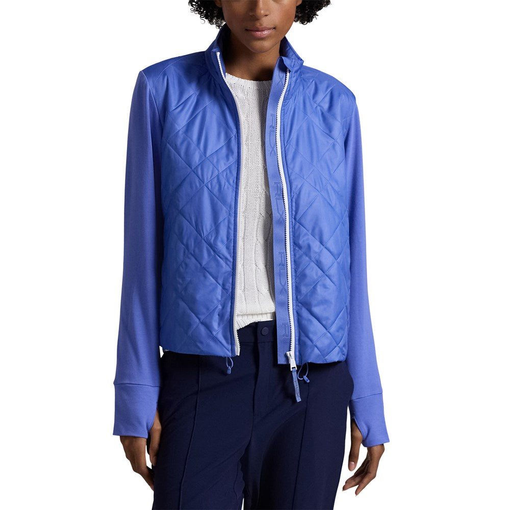 RLX Ralph Lauren Women's Performance Quilted Full-Zip Jacket - Resort Blue