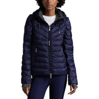 RLX Ralph Lauren Women's Basedown Quilted Full-Zip Jacket - Refined Navy