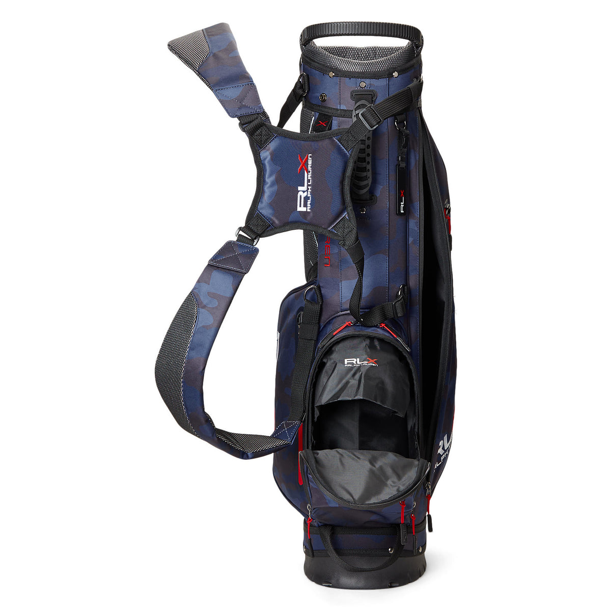 RLX Ralph Lauren Camo Stand Golf Bag - Navy