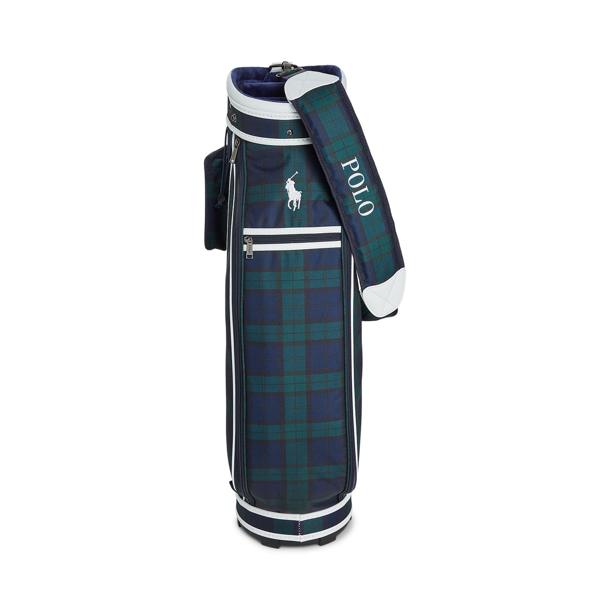 Polo Performance Ralph Lauren Women's Cart Golf Bag - Plaid/ White