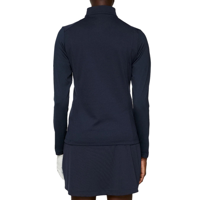 J.Lindeberg Women's Cindy Quarter Zip Golf Mid-Layer - JL Navy