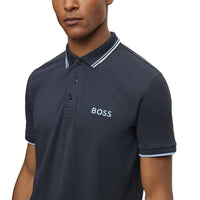 BOSS Paddy Pro Golf Polo Shirt - Dark Blue