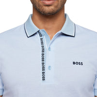 Boss Paule 4 Golf Polo Shirt - Open Blue