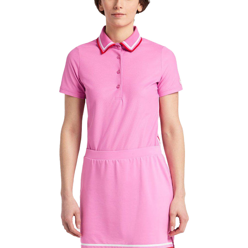 Cross Women 's Performance Golf Polo -Fuchsia Pink