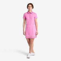 Cross Women 's Performance Golf Polo -Fuchsia Pink