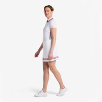 Cross Women's Performance Golf Polo - White