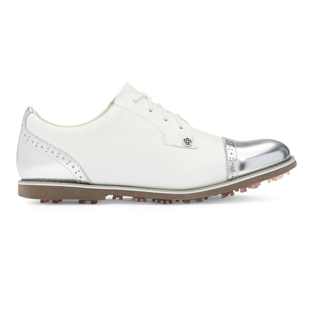 G/Fore Women's Cap Toe Gallivanter - Snow/Silver