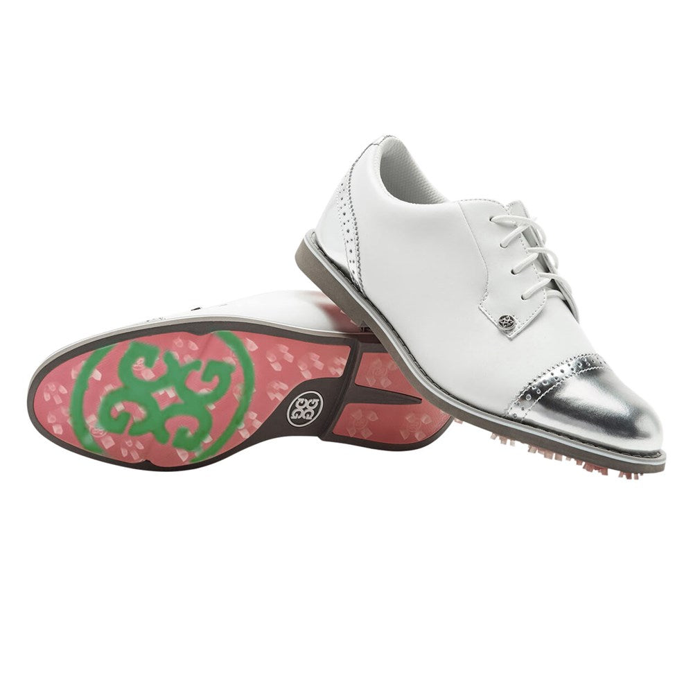 G/Fore Women's Cap Toe Gallivanter - Snow/Silver