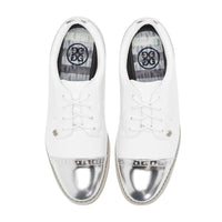 G/Fore Women's Cap Toe Gallivanter - Snow/Silver