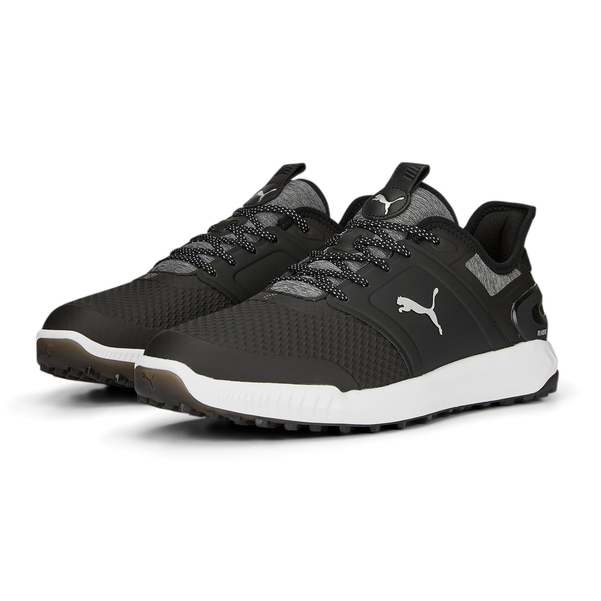 Puma Ignite Elevate Spikeless Wide Men 's Golf Shoes -Puma Back/ Puma Silver