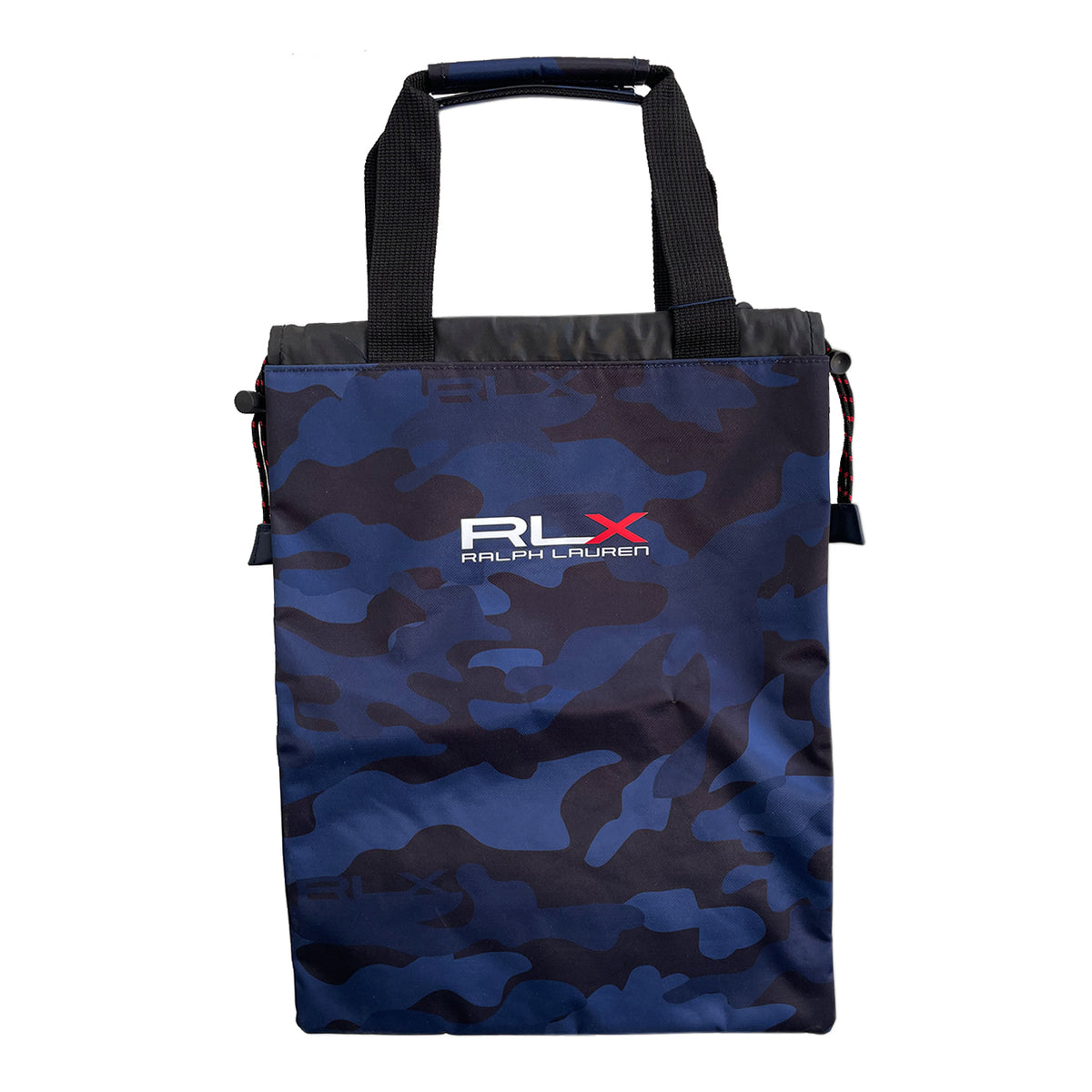 RLX RALPH LAUREN CAMO 드로우 스트링 파우치 - 프랑스 해군 카모