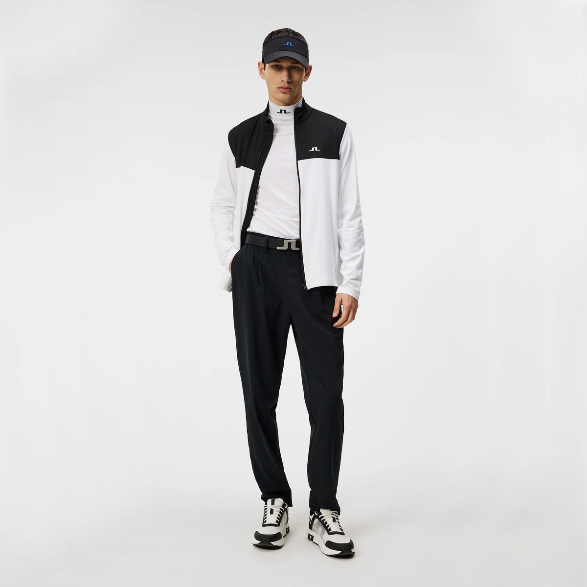 J.Lindeberg Banks Golf Mid-Layer - White