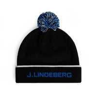 J.Lindeberg Stripe Beanie- 검은 색