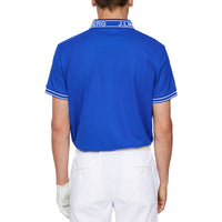 J.Lindeberg Austin Regular Fit Golf Polo Shirt - Club Blue