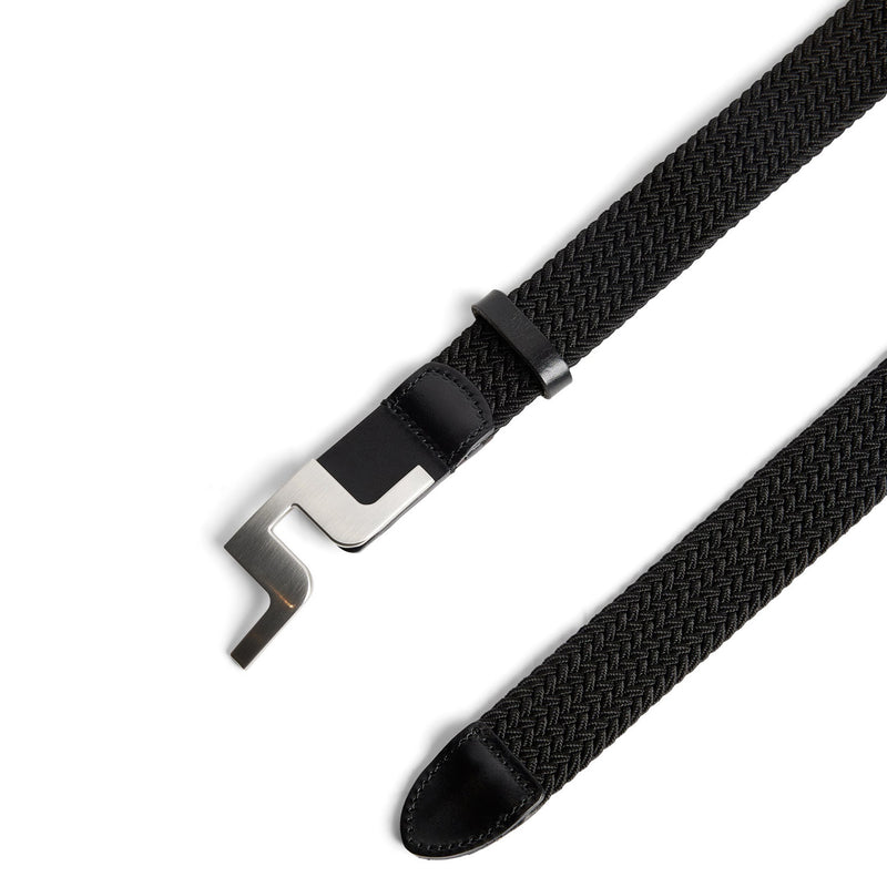 J.Lindeberg Berry Elastic Belt- 검은 색