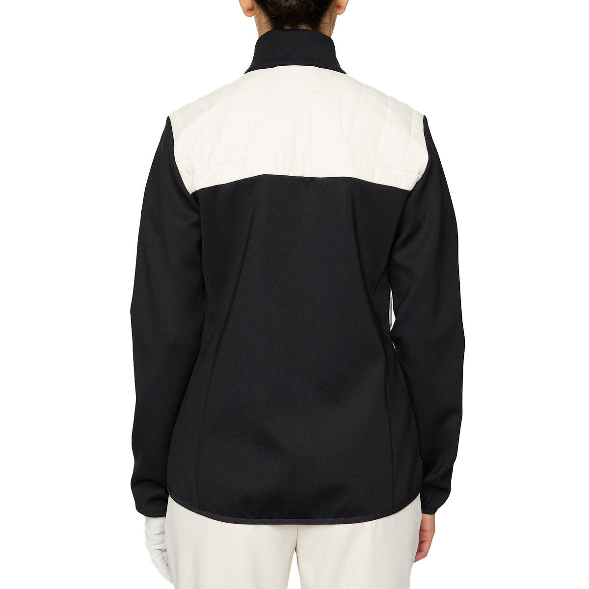 J.Lindeberg Women's Holma Quilt Hybrid Golf Jacket - Whisper White