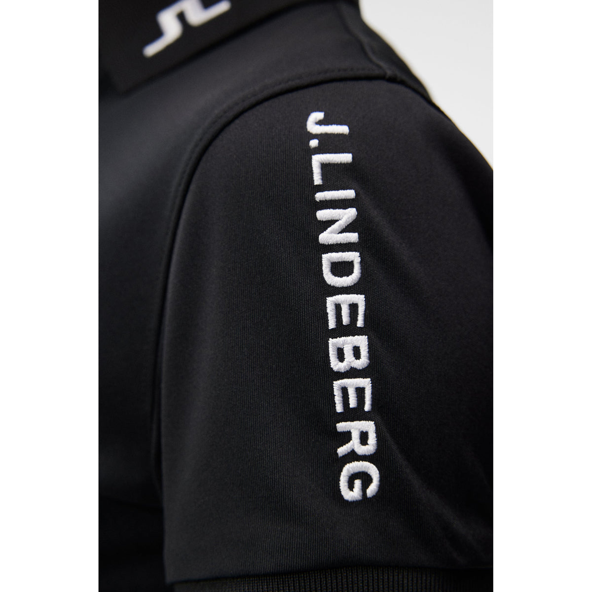 J.Lindeberg Women's Tour Tech Golf Polo Shirt - Black