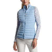 Peter Millar Women's Fuse Hybrid Golf Vest - Cottage Blue