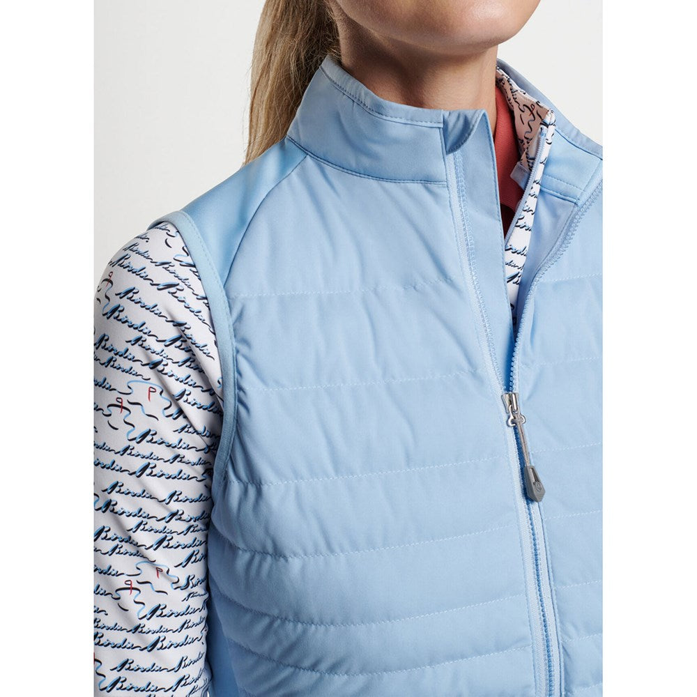 Peter Millar Women's Fuse Hybrid Golf Vest - Cottage Blue