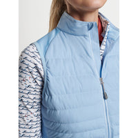 Peter Millar Women's Fuse Hybrid Golf Vest - Cottage Blue