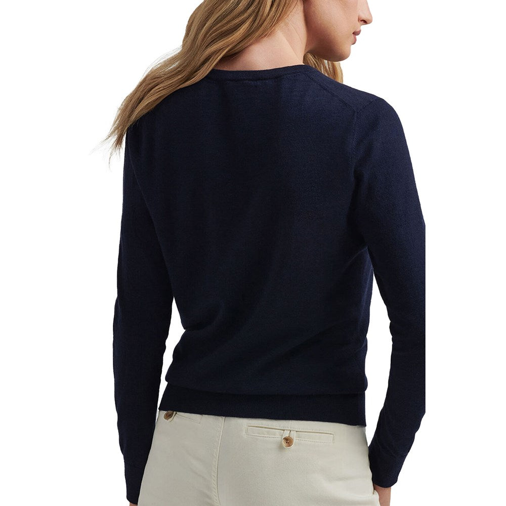 Peter Millar Women'x Excursionist Flex Knitted Golf Crew -Navy