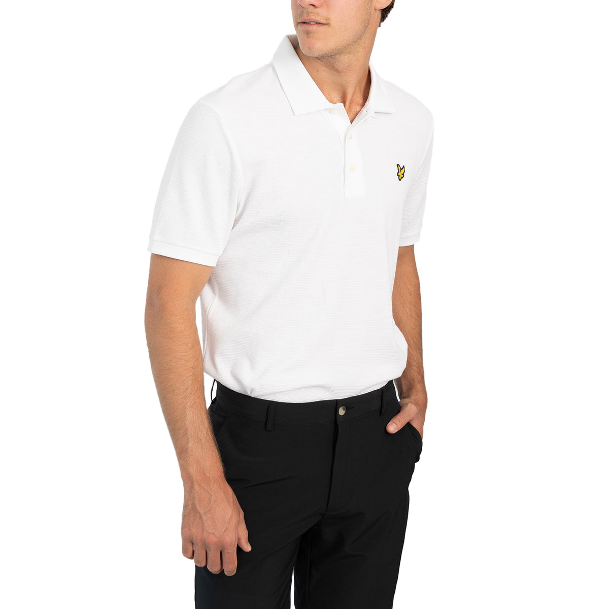 Lyle & Scott Milano Cotton Polo 셔츠 - 화이트