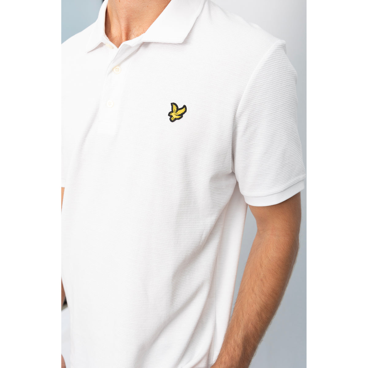 Lyle & Scott Milano Cotton Polo 셔츠 - 화이트