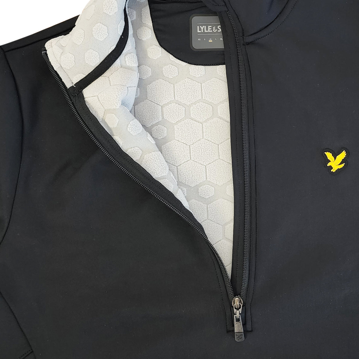 Lyle &amp; Scott 윈드재머 후디 - 제트 블랙