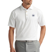 Peter Millar Performance Stretch Jersey Golf Shirt - White