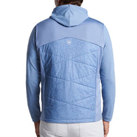 Peter Millar Venture Classic Hybrid Full -Zip Golf Vest -Navy