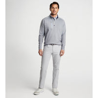 Peter Millar Verge Performance Golf Quarter-Zip - Gale Grey