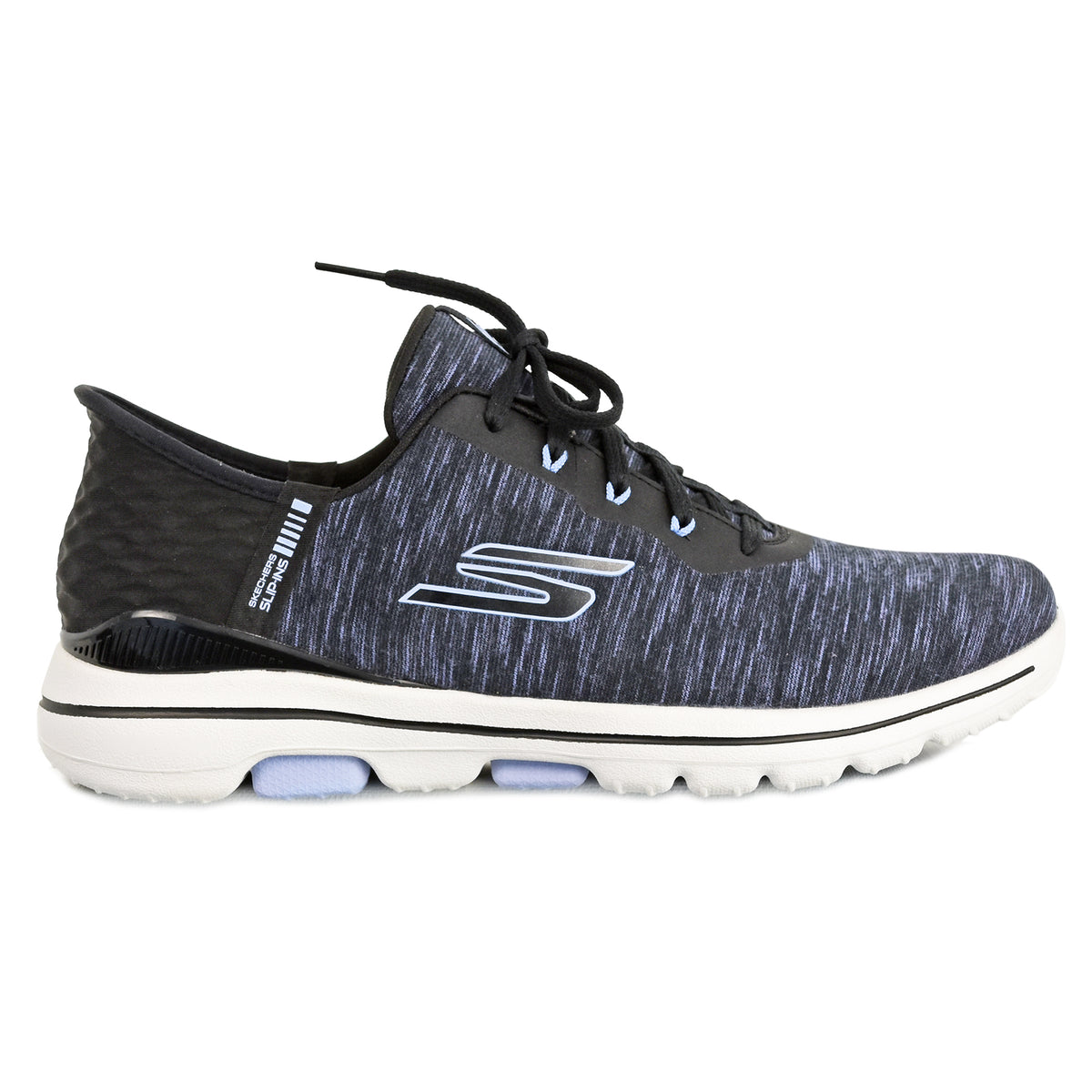 Skechers 여자 Go Golf Golf Walk 5 Slip -Ins Shoes -Black/Lavender