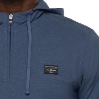 Travis Mathew Sip 및 Savor Golf Quarter Zip - 헤더 피코트