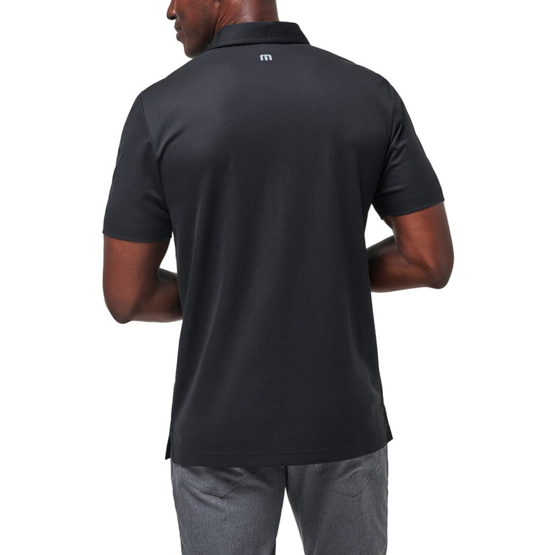 Travis Mathew Aloha Spirit Golf Polo Shirt - Black