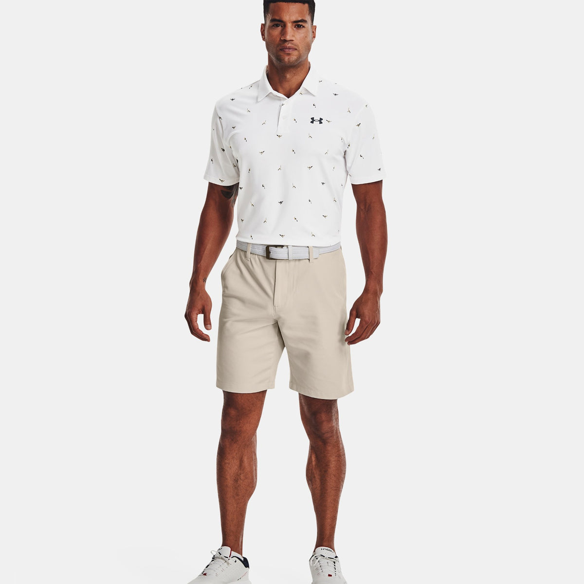 Under Armour Drive Golf Shorts -Summit White