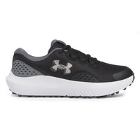 Under Armor Surge Golf Shoes -Black/Castlerock/Metallic Gun Metal