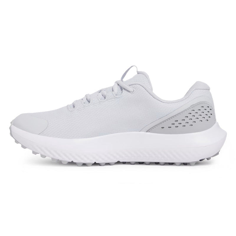 Under Armour Surge Spikeless Golf Shoes -White Clay/Royalte