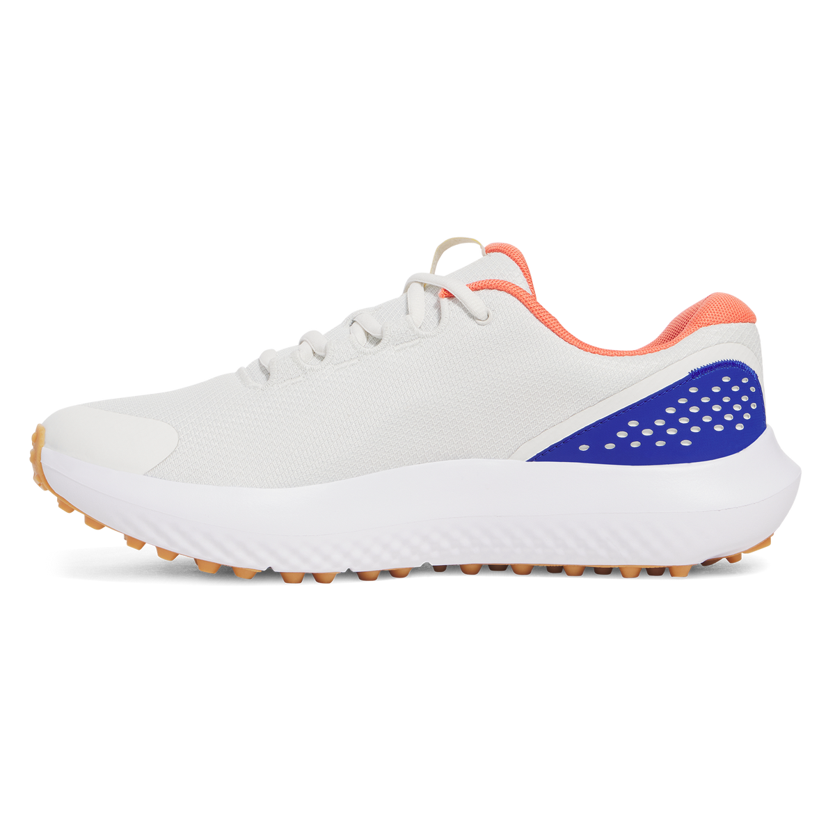 Under Armour Surge Spikeless Golf Shoes -White Clay/Royalte