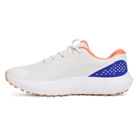 Under Armour Surge Spikeless Golf Shoes -White Clay/Royalte