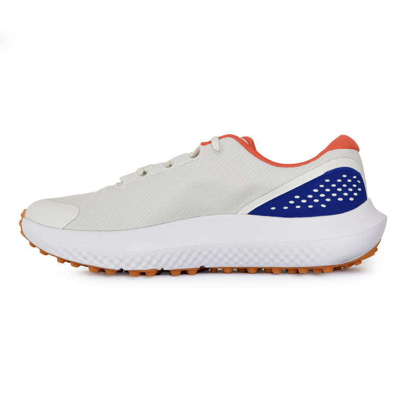 Under Armour Surge Spikeless Golf Shoes -White Clay/Royalte