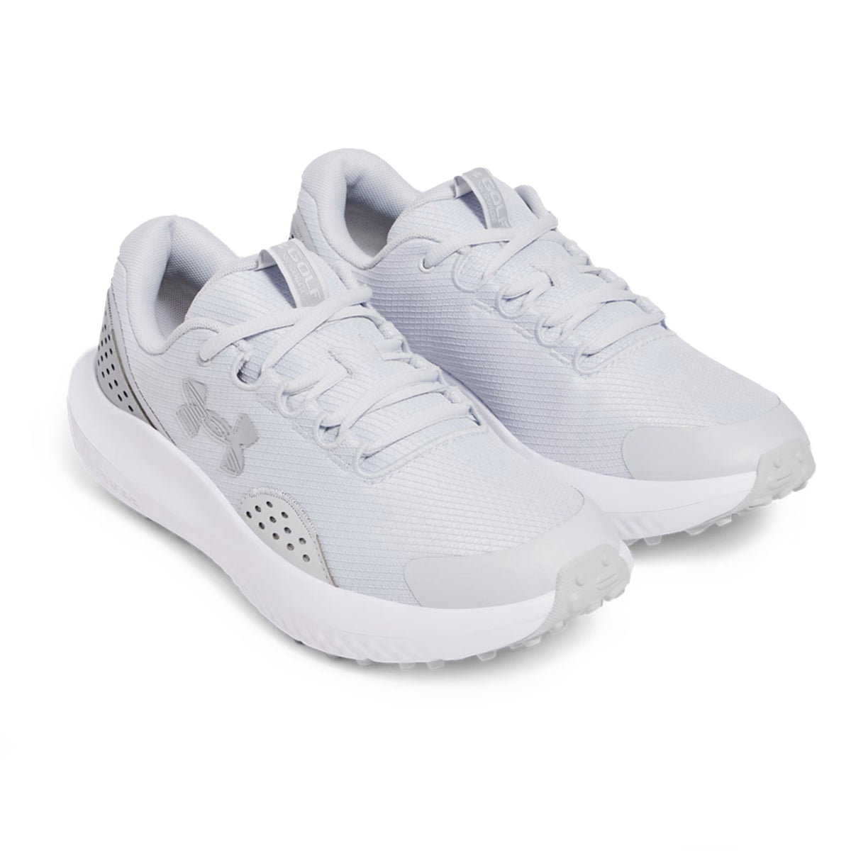 Under Armour Surge Spikeless Golf Shoes -White Clay/Royalte