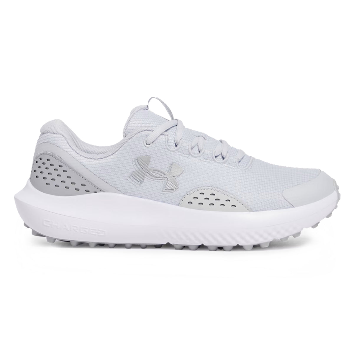 Under Armour Surge Spikeless Golf Shoes -White Clay/Royalte