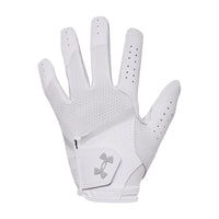 Under Armor Women 's Iso -Chill Left Golf Glove- White/Halo Grey