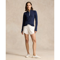 RLX Ralph Lauren Women's Performance Quarter-Zip Golf Pullover - French Navy