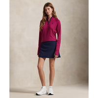 RLX Ralph Lauren Women's Stretch Jersey Quarter-Zip Pullover - Fuchsia Berry