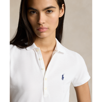 Polo Performance Ralph Lauren Women's Cotton Tailored Fit Polo Shirt - Pure White