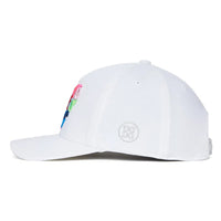 G/Fore All We Need Is Golf Twill Snapback Golf Hat - Snow