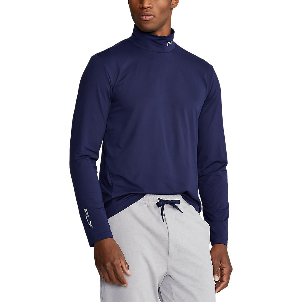 RLX Ralph Lauren Performance Mockneck Pullover - French Navy